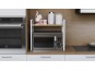 Помощна етажерка за кухня Kitchen 303 (дъб артисан/бяло)